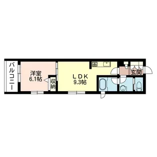 Maison SHIMA 2【2階】の間取り