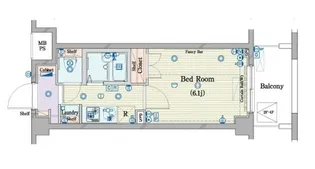 東京都大田区西六郷4【マンション】の間取り