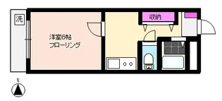メゾン・ド・四谷【5階】の間取り