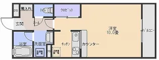 シティパーク南小川3F【2階】の間取り