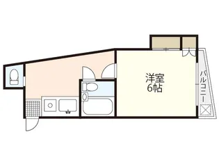 オラシオンビル【4階】の間取り
