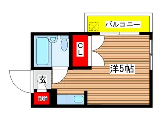 カトレアマンション【3階】の間取り