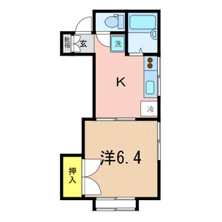コーポITOH【2階】の間取り