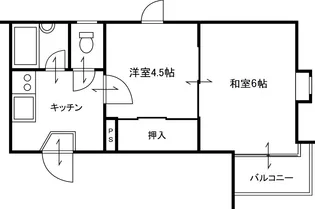 メゾン大手町【3階】の間取り