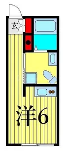 イートス根岸A棟の間取り