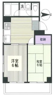 東京都板橋区南町【マンション】の間取り