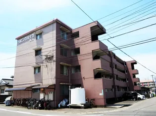 リビングハイツ牧A【3階】の外観