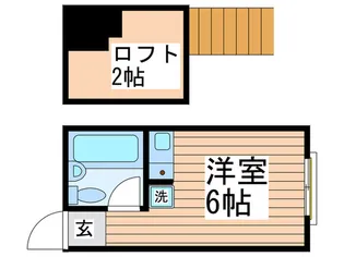 スイートハウスA【1階】の間取り