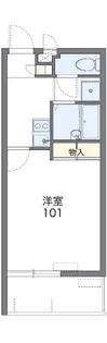 松尾公園前【3階】の間取り