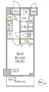 ORSUS志村坂上【4階】の間取り