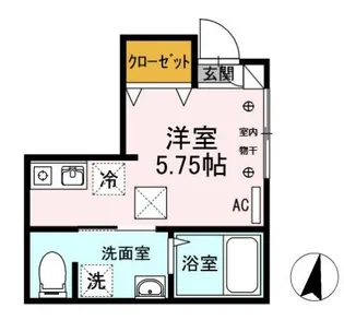 東京都文京区大塚6【アパート】の間取り