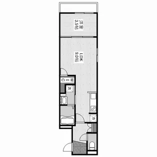 広島県福山市野上町2【アパート】の間取り