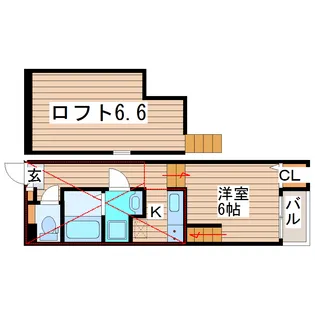 GranCourt台原【1階】の間取り