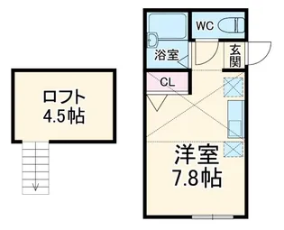 Golden cross 橋本【2階】の間取り