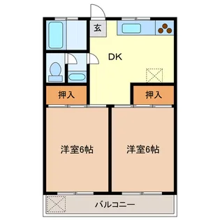 スイートハウス【1階】の間取り