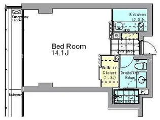 青山アレー【2階】の間取り