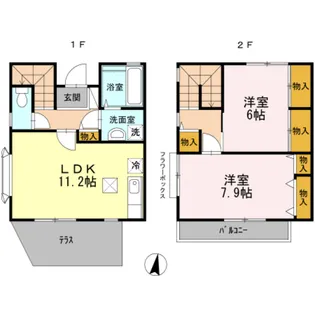 東京都練馬区北町5【一戸建】の間取り