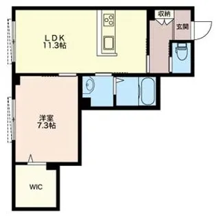 フェリシア湘南 (3F)【3階】の間取り