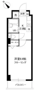 1Kの間取り画像