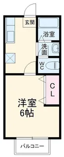 K2北里【1階】の間取り