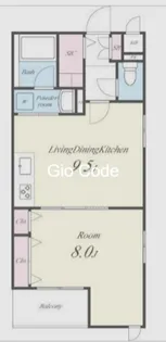 カンパネラ【3階】の間取り