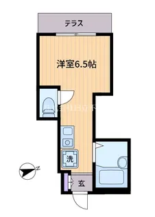 Glanz高井戸【1階】の間取り