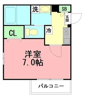 シティースタイル湘南【2階】の間取り