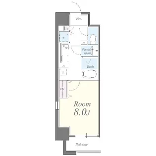 ルペルティア【7階】の間取り
