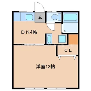 高橋コーポ【2階】の間取り