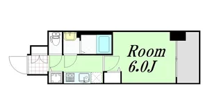 スワンズシティ大阪城ノース【7階】の間取り