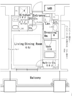 パークアクシス御茶ノ水ステージ【11階】の間取り