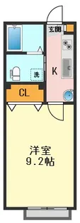 東京都江戸川区南小岩5【アパート】の間取り