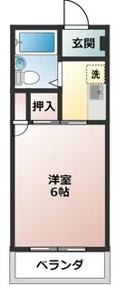 カレッジハウス日野坂【2階】の間取り