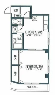 東京都豊島区北大塚3【マンション】の間取り