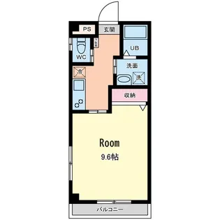 パレスジョージタウン【3階】の間取り