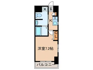 プレシエ新丸子【8階】の間取り