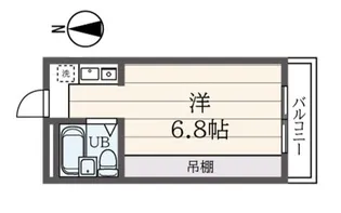 ウエストウッド【2階】の間取り