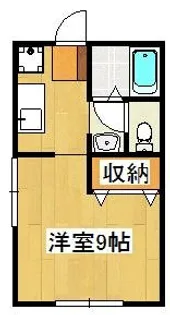 ハイツルミエール【1階】の間取り