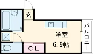 リッチライフ菊水町【2階】の間取り
