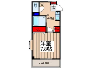 サンハイツ【3階】の間取り