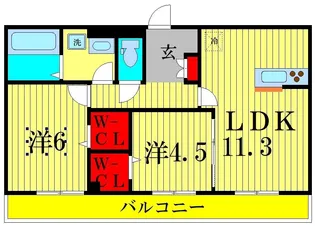 Tomorrow House G【3階】の間取り