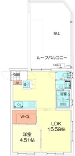 Techno-Terrasse 北綾瀬【4階】の間取り