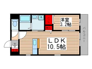 SWAN HOUSE【1階】の間取り