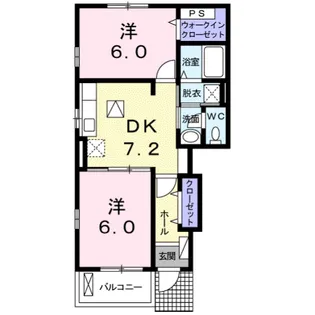 シーダーホープ【1階】の間取り