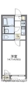レオネクストキャロット【1階】の間取り