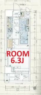 エステムコート横濱大通り公園【2階】の間取り