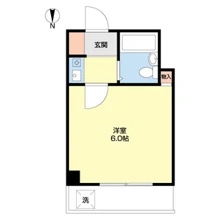 ドミトリーナカノ【3階】の間取り