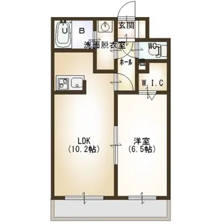 アヴァンティ【1階】の間取り