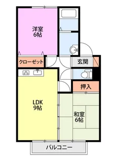 スノーチャイルド B棟【2階】の間取り