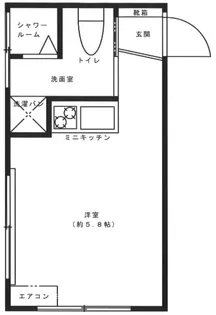 代々木マンション【2階】の間取り
